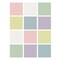 Flipside Dry Erase Stickables with Dry Erase Marker, Pastels, 3in x 3in, 52PK 96633 - alternate 1